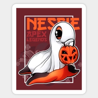 Nessie hallowen Apex Legends Sticker